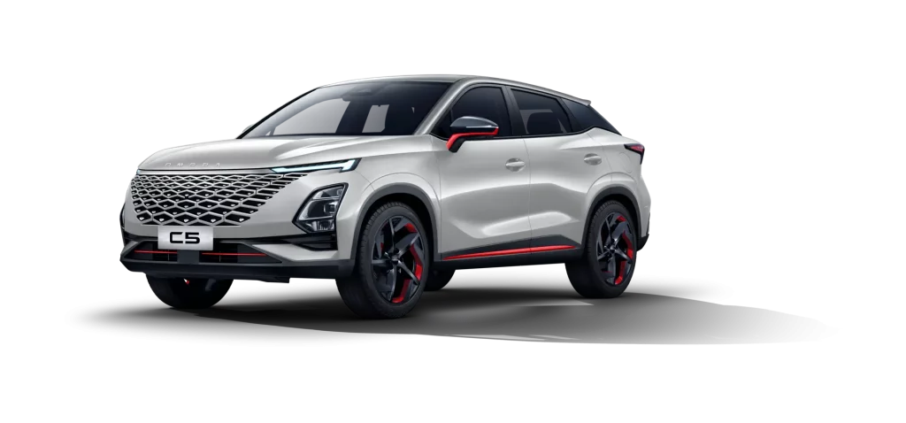 OMODA C5 SUV de lujo con diseño innovador para viajar en familia
